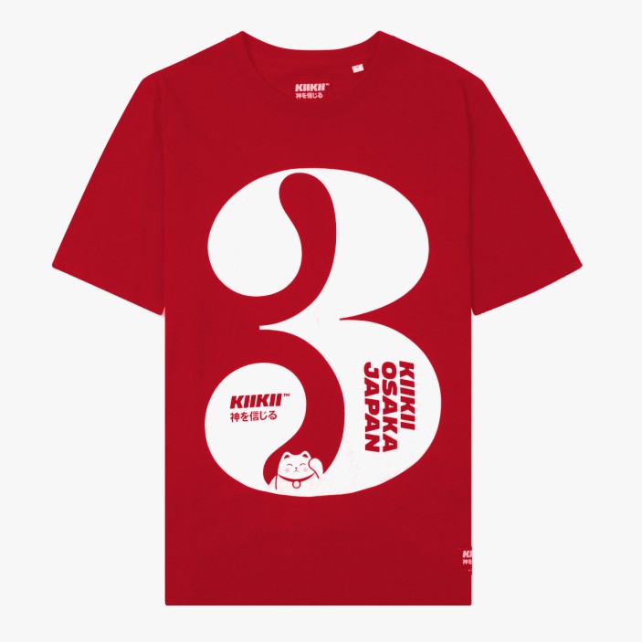 Koszulka THREE RED (1)